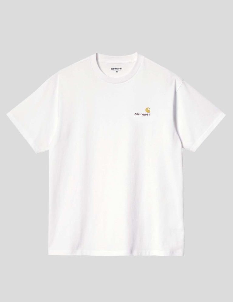 CARHARTT WIP American script tee white